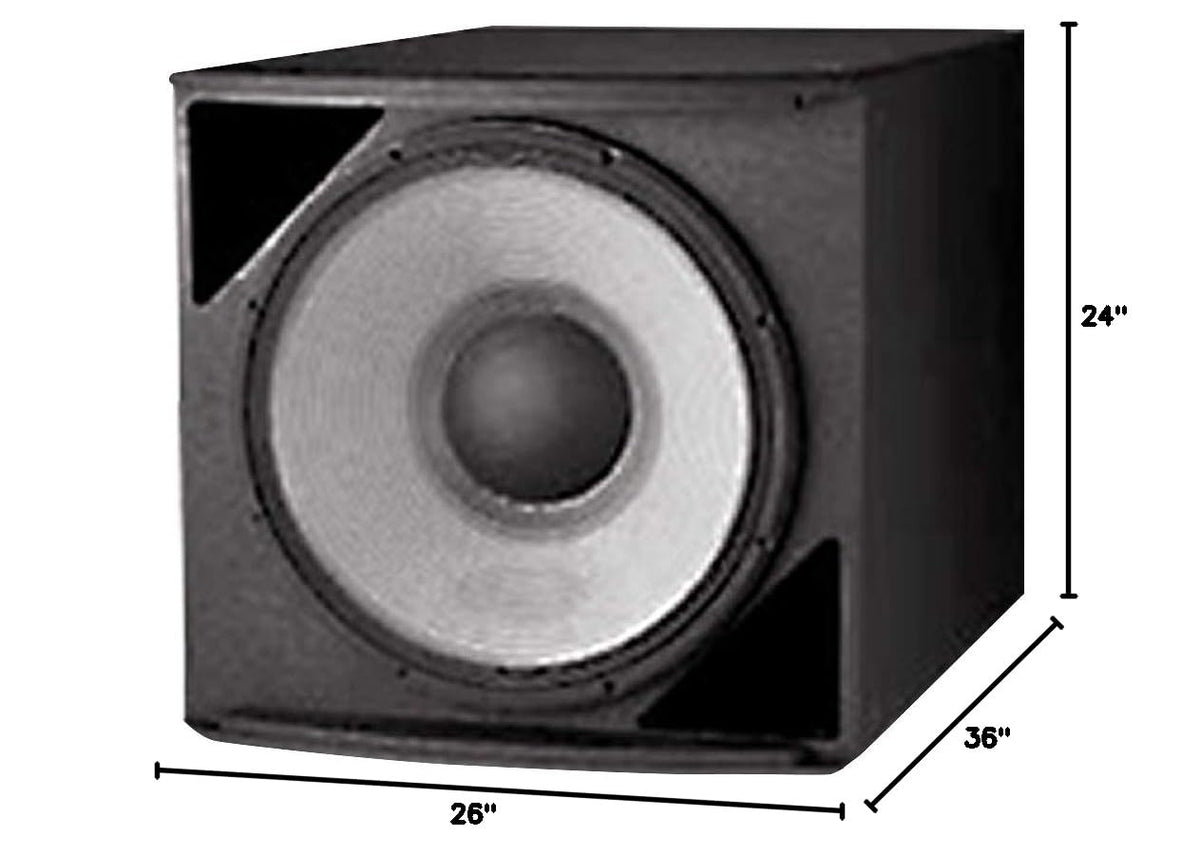 18-Inch Black Subwoofer T453