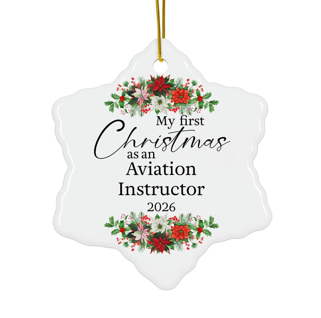 Ceramic Snowflake 3-Inch Ornament O38992