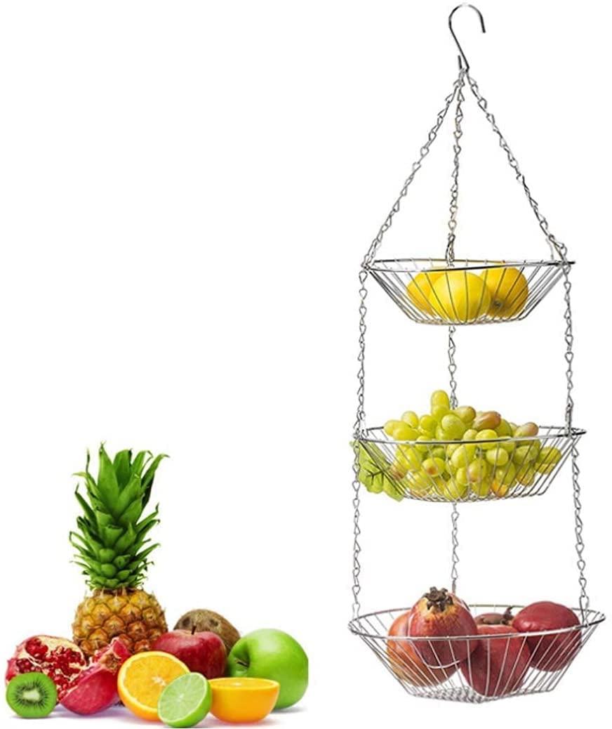 3 Tier Hanging Fruit Vegetable Basket A5600