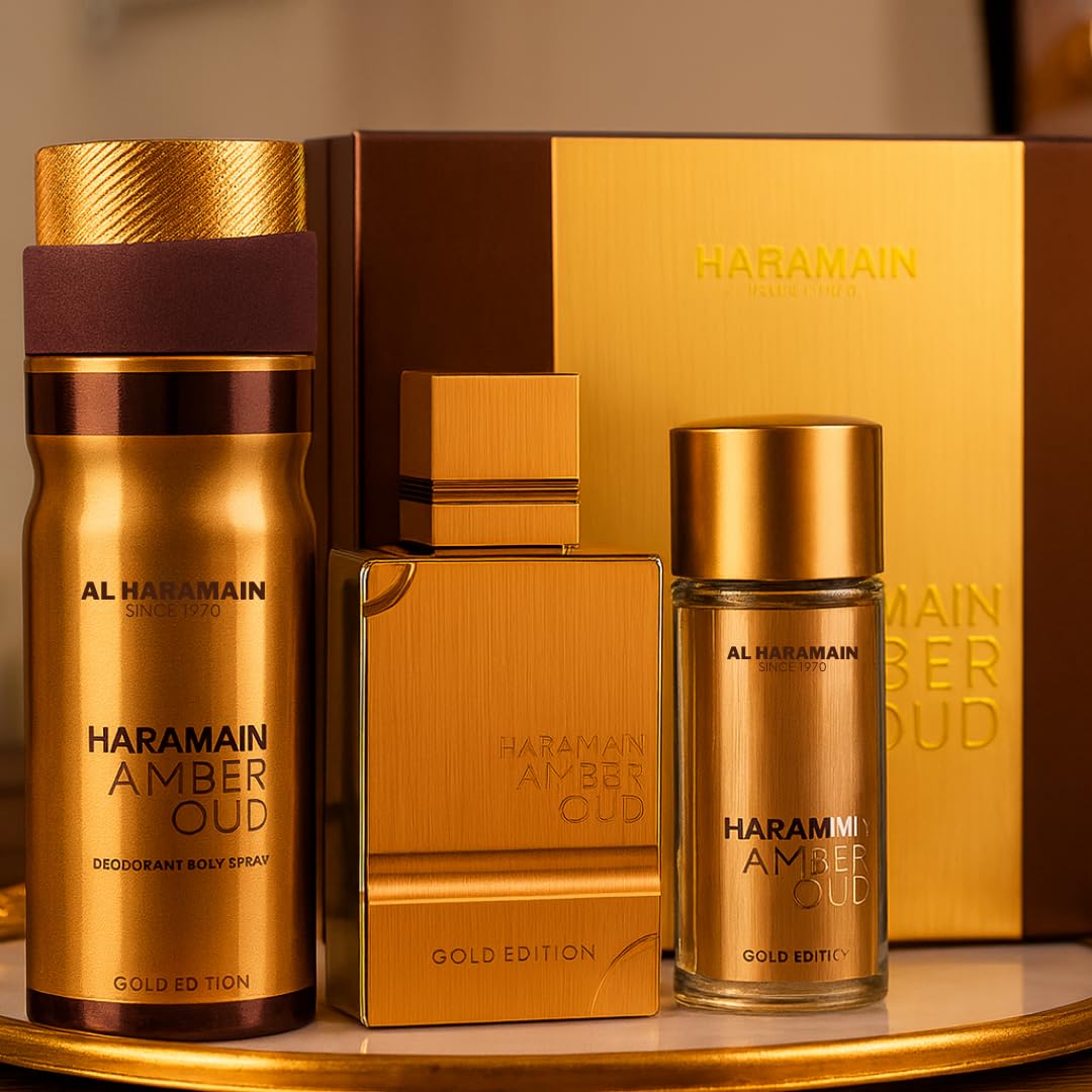 Amber Oud Gold Edition Body Spray 3 Pc R499976