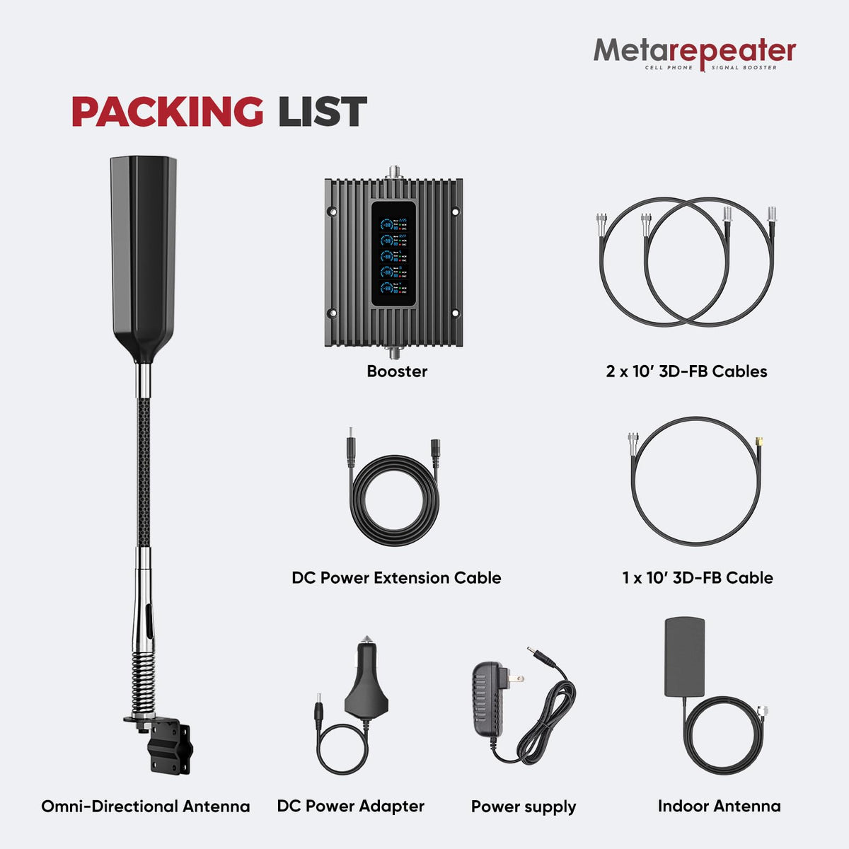 Cell Phone Booster with LCD Display H21357