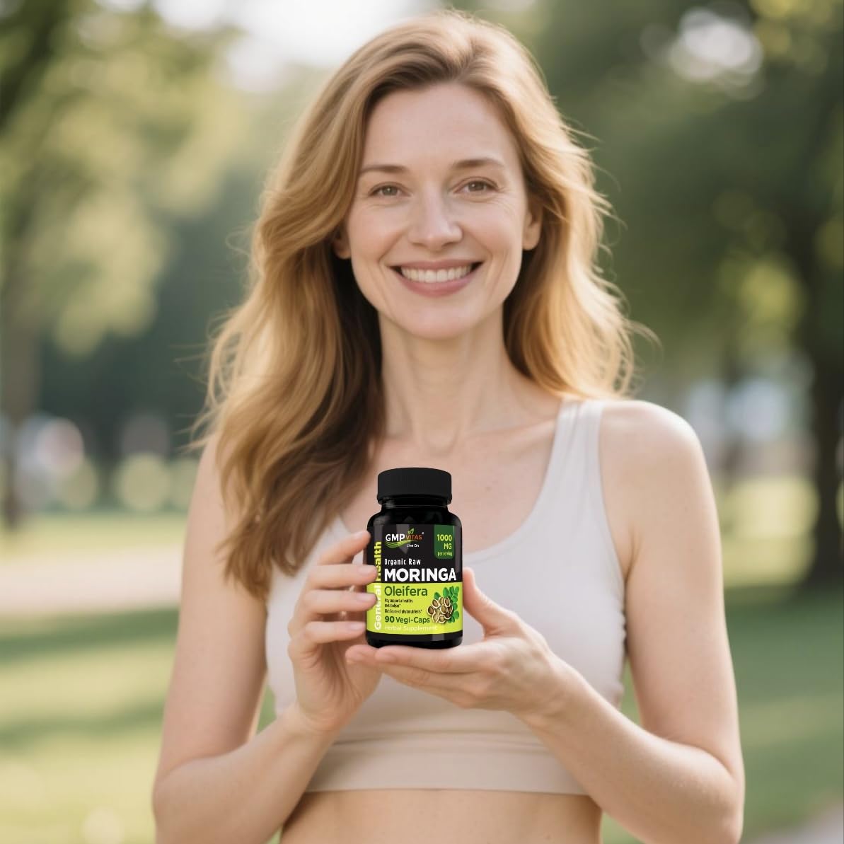 Organic Moringa Capsules 1000mg V7458