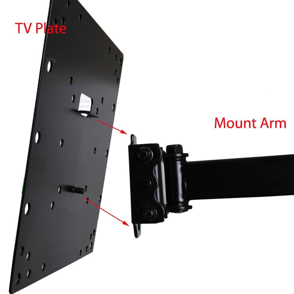 Single Stud Swing Arm TV Wall Mount W1716