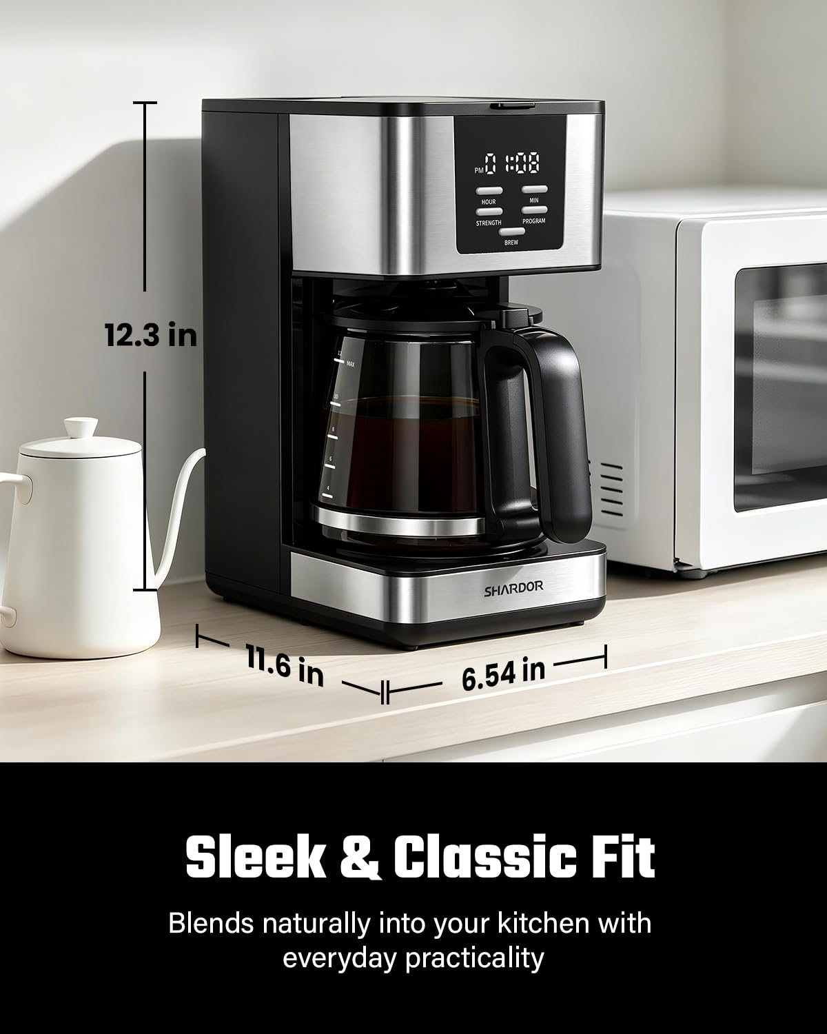 12-Cup Programmable Coffee Maker L61776