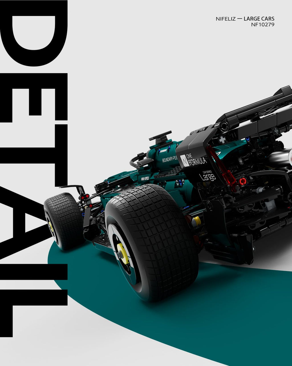Formula 1 Racing Car Building Set Y4960