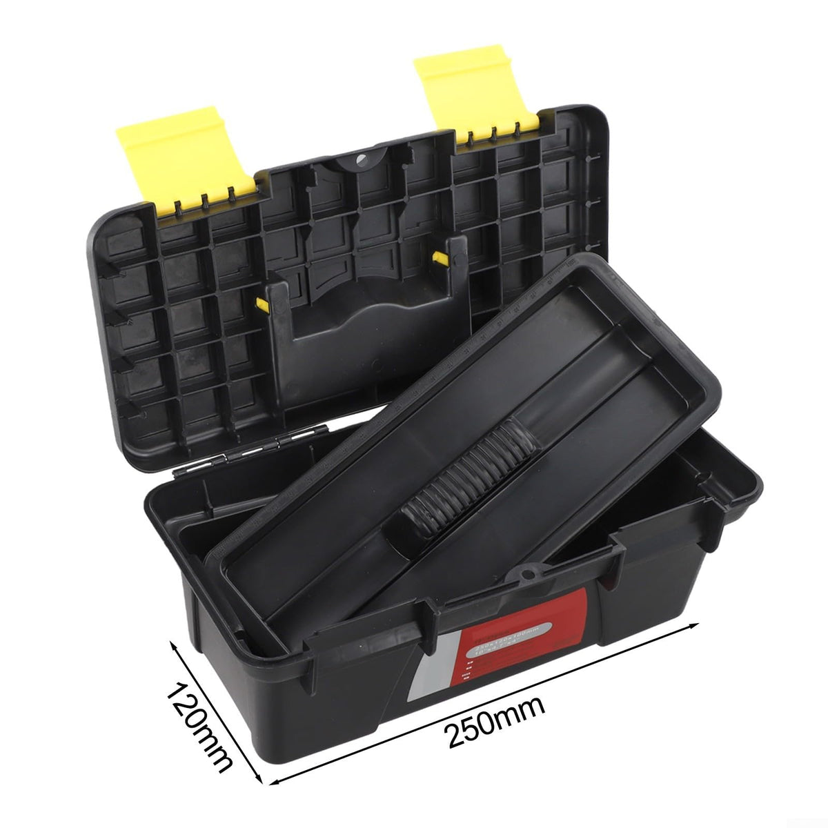 10 Inch 2-Layer Plastic Toolbox N908