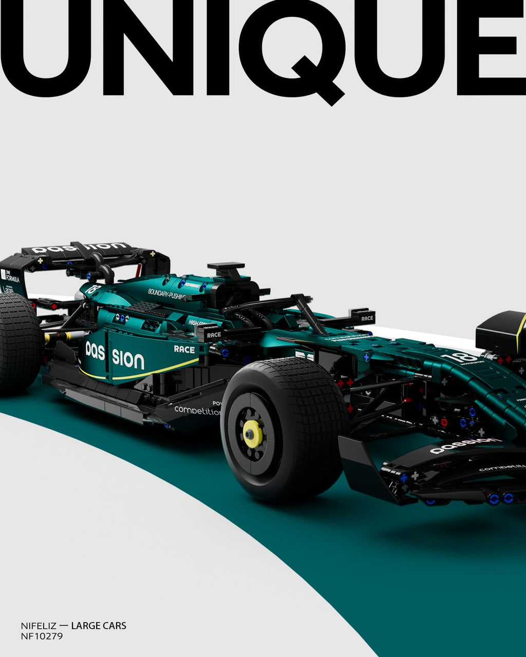 Formula 1 Racing Car Building Set Y4960