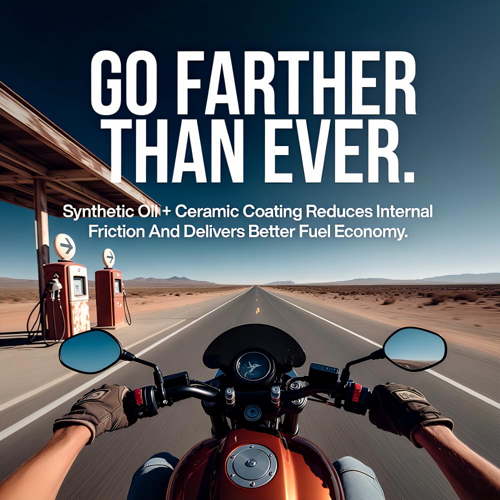 10W-40 Full Synthetic Motorcycle Oil 1 Gallon E721