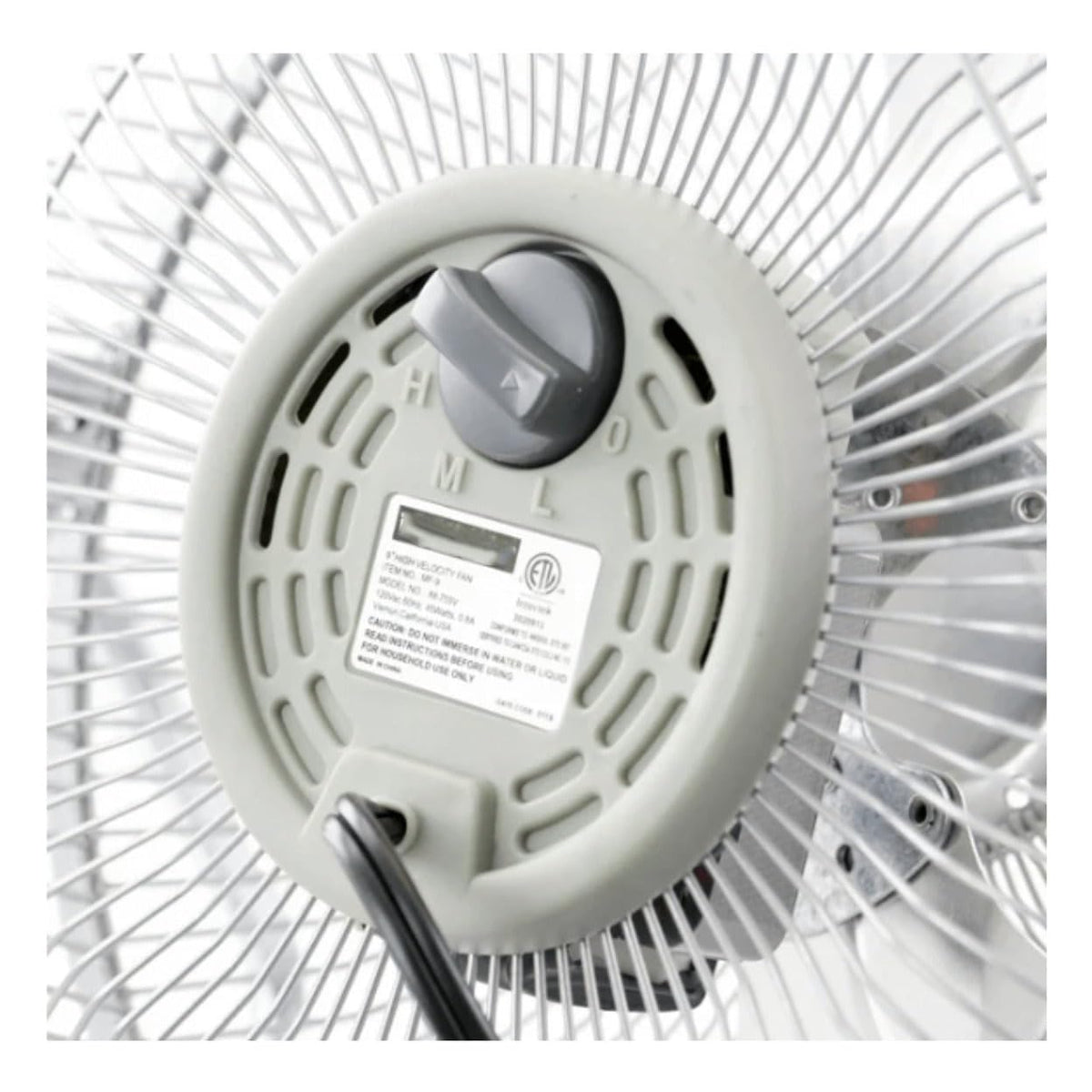 9-Inch High Velocity All Metal Desk Fan O55498