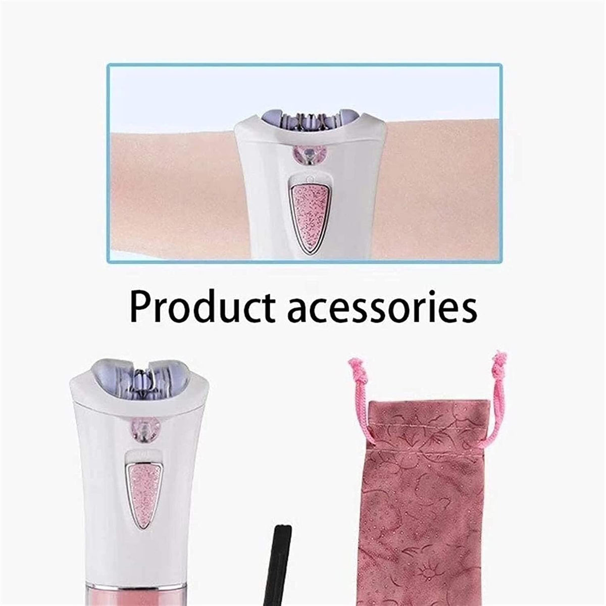 Battery Powered Epilator Mini Shaver Trimmer Razor E137