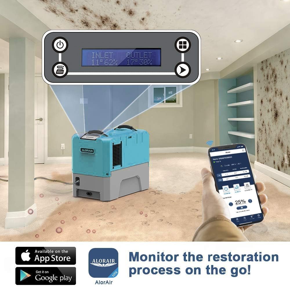 180 PPD Commercial & Industrial Dehumidifier with Pump N64644