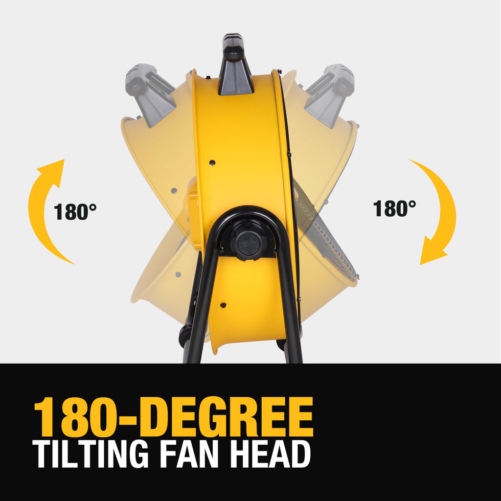 20 Inch Adjustable Tilting Drum Fan H573420