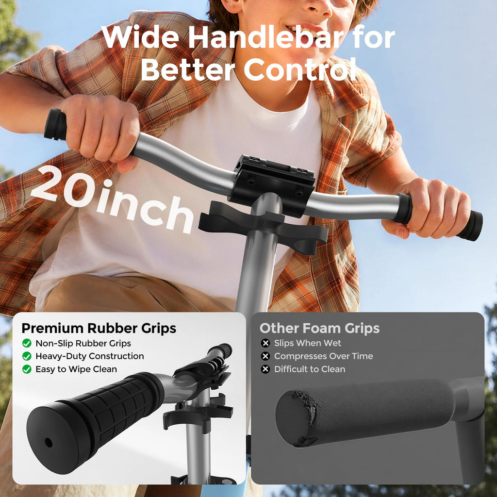 Kick Scooter with 8 Big Wheels W333663
