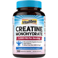 Creatine Monohydrate 3000 mg Micronized 500 Capsules W2464