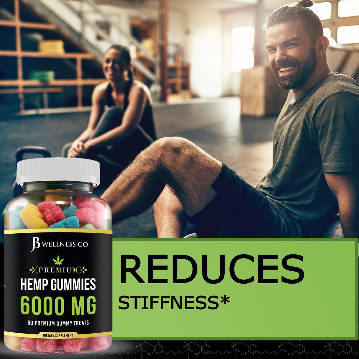 Hemp Gummies with Hemp Oil 2-Pack K148208