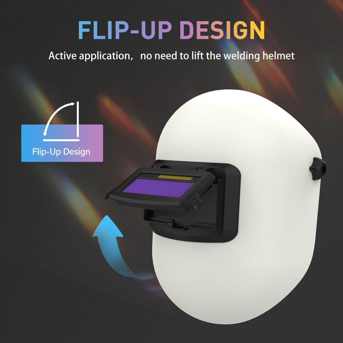 Flip Up Welding Hood V4185