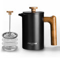 French Press Coffee Maker, 21oz, Black G840