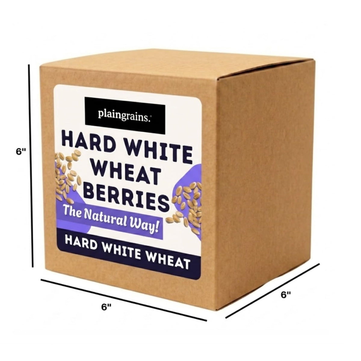 5.5 LB Dry Hard White Wheat Berries Whole Grain R463497