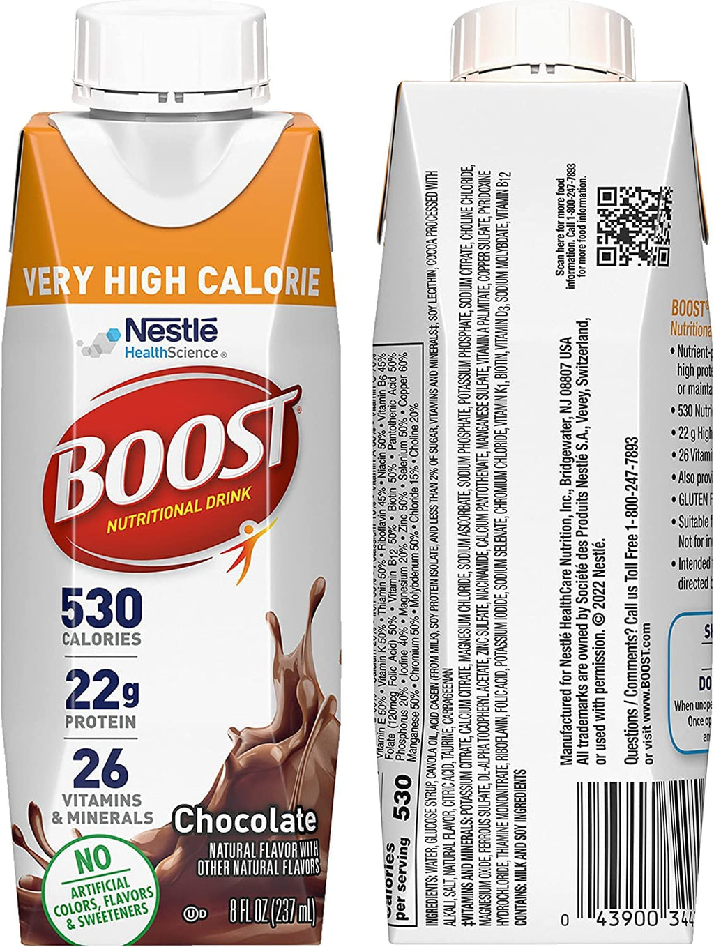 Very High Calorie Nutritional Drink Variety Pack, 12 Count R301