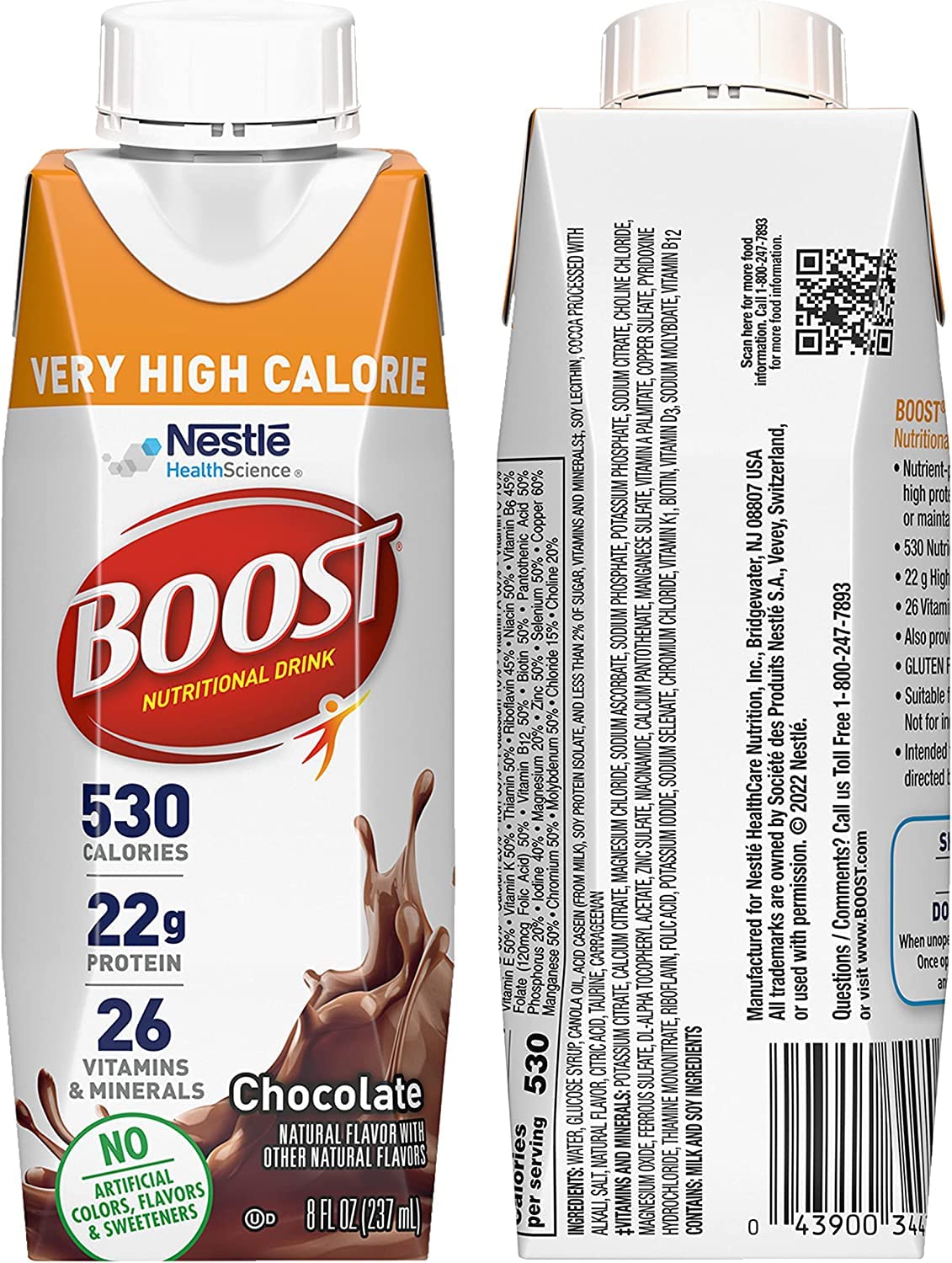Very High Calorie Nutritional Drink Variety Pack, 12 Count R301