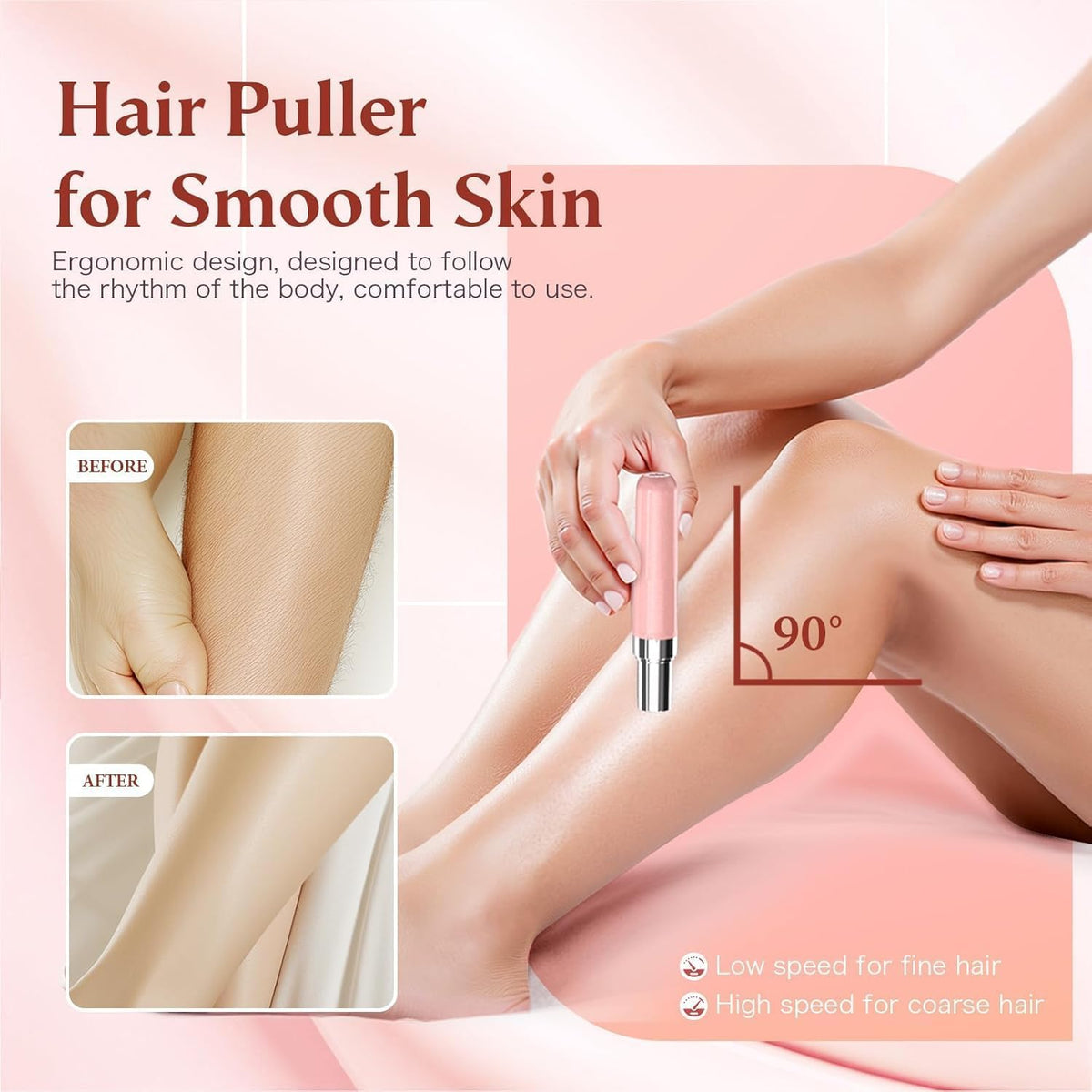 2 in 1 USB Rechargeable Epilator Y4227