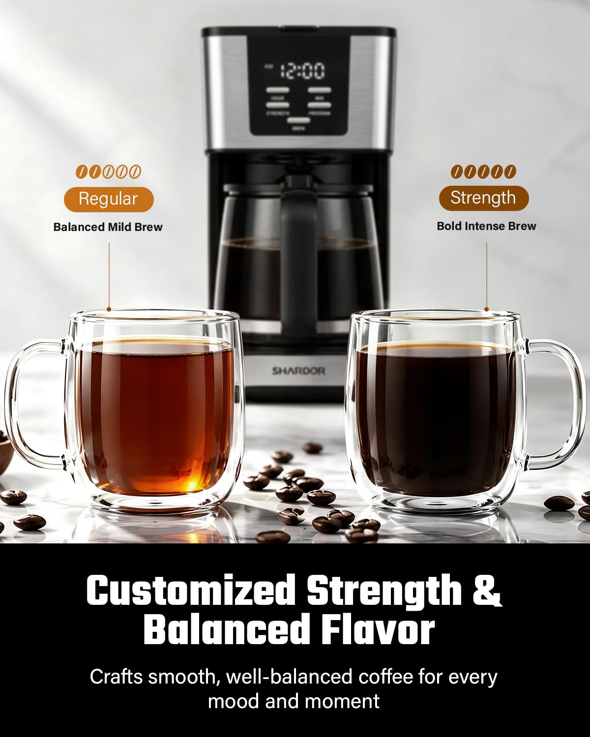 12-Cup Programmable Coffee Maker L61776