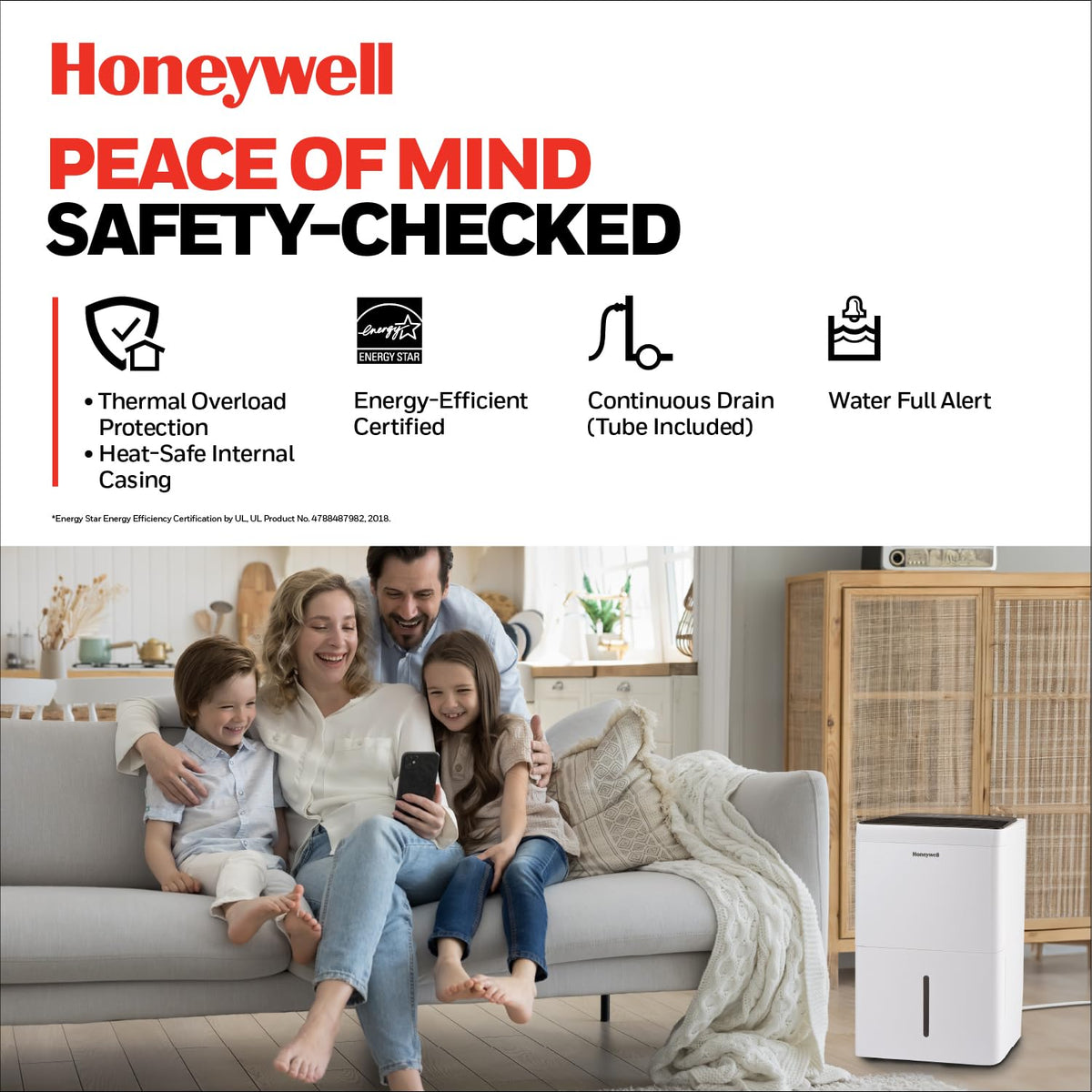 50-Pint Dehumidifier with Built-in Pump G1869