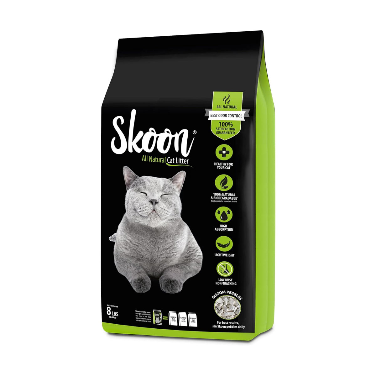 All Natural Unscented Cat Litter 8 lbs K271512