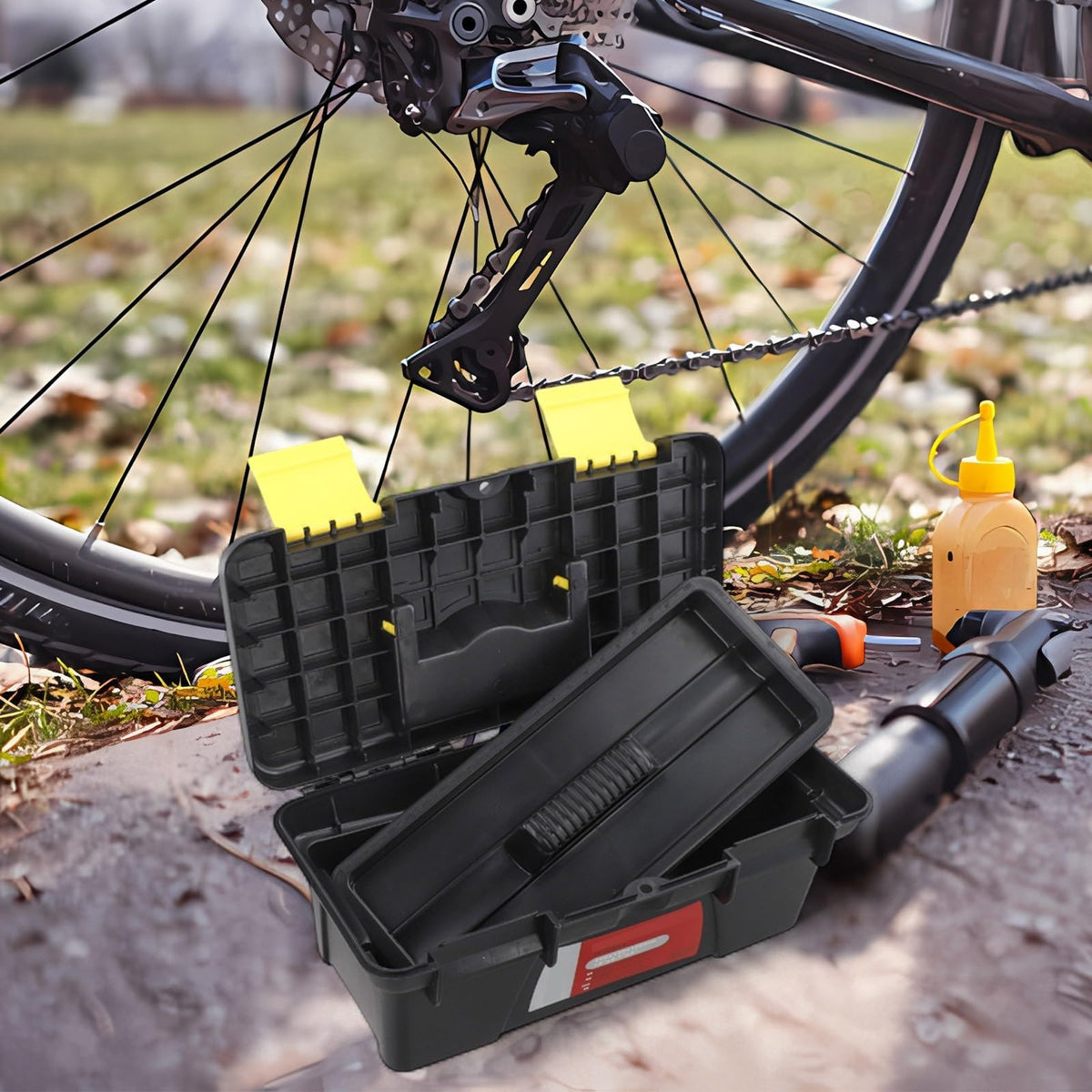 10 Inch 2-Layer Plastic Toolbox N908
