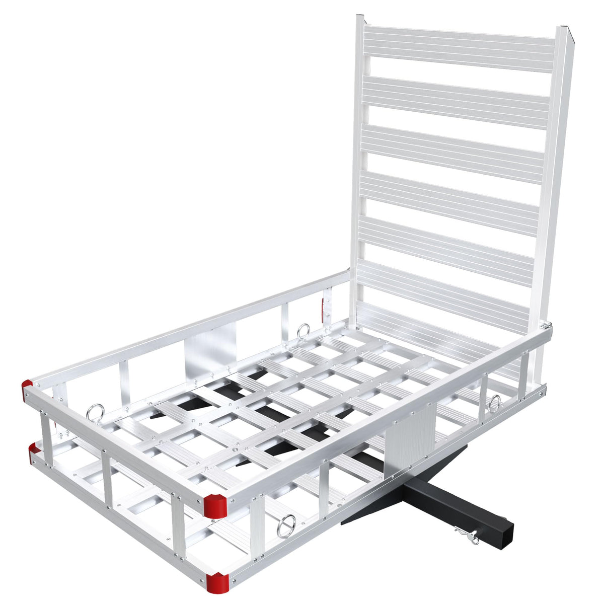 Aluminum Hitch Cargo Carrier with Ramp, 50" x 29.5" x 8.7", 500lbs Capacity C3573
