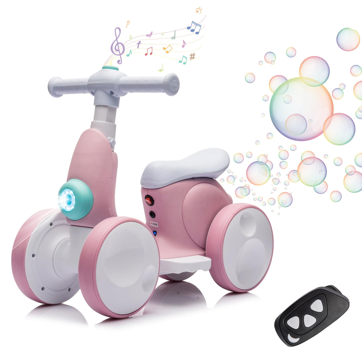 Pink Electric Balance Bike J232