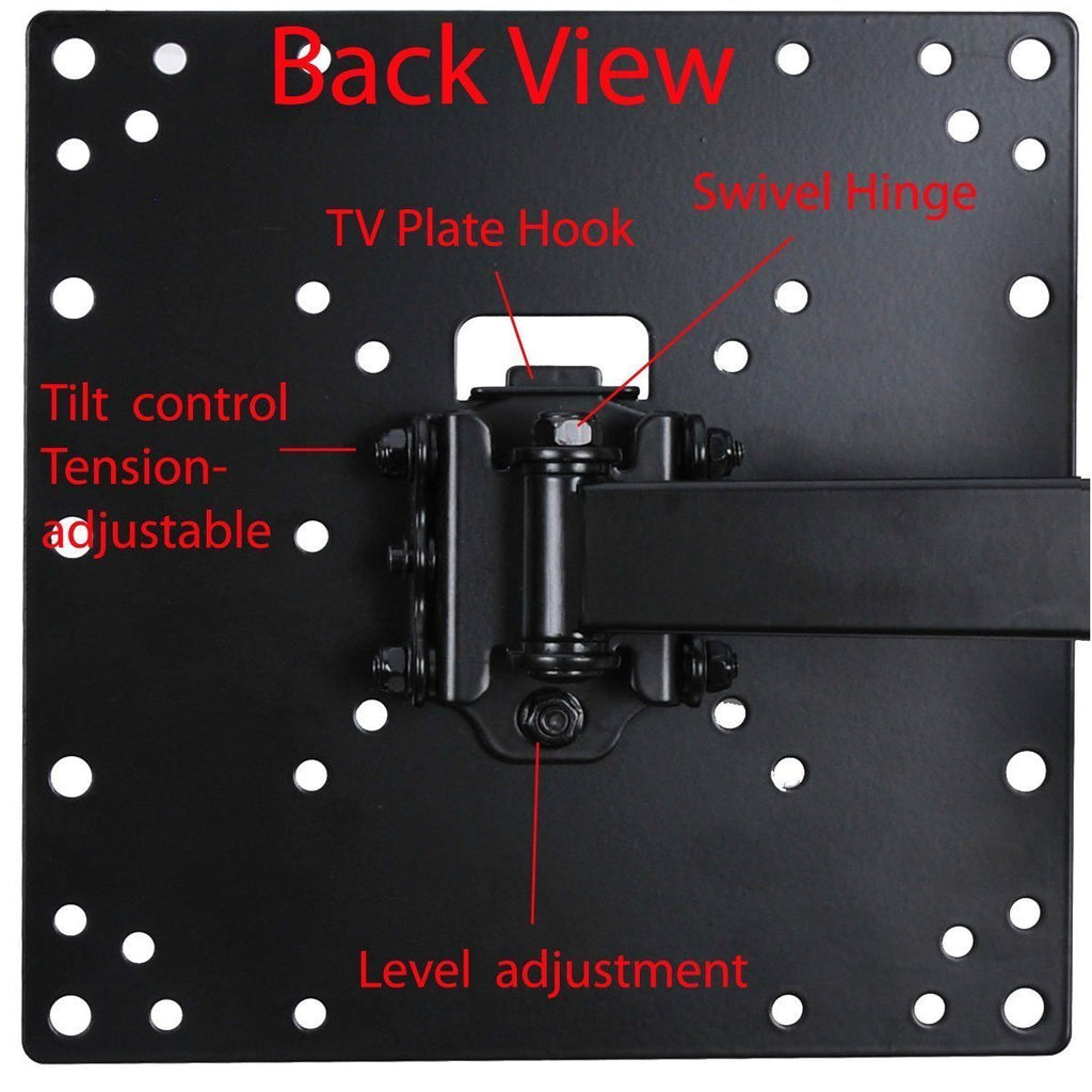 Single Stud Swing Arm TV Wall Mount W1716