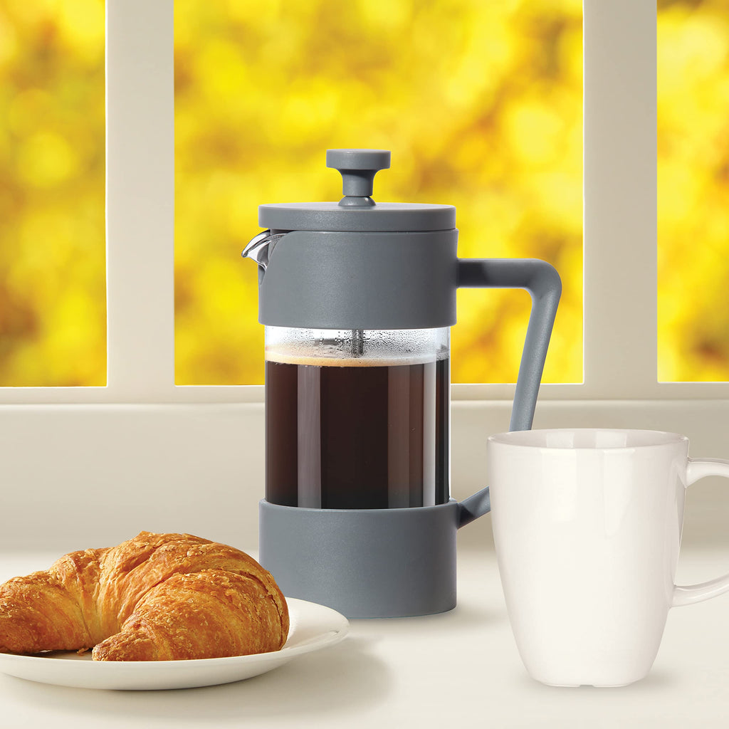 12oz Borosilicate Glass French Press Coffee Maker F444