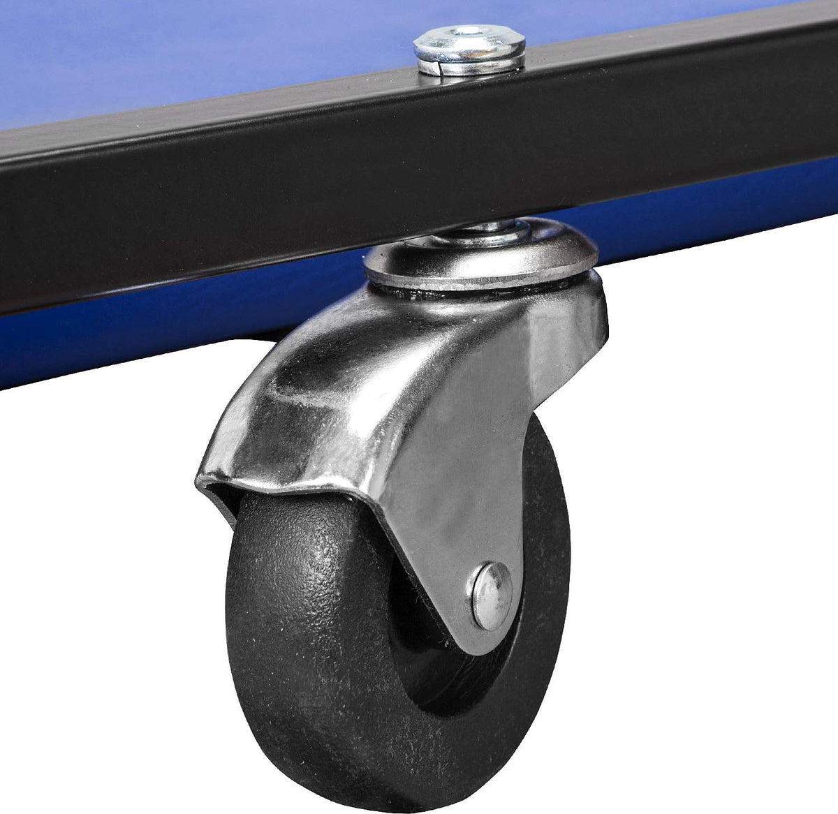 40" Padded Mechanic Creeper with 6 Casters, Blue R101819