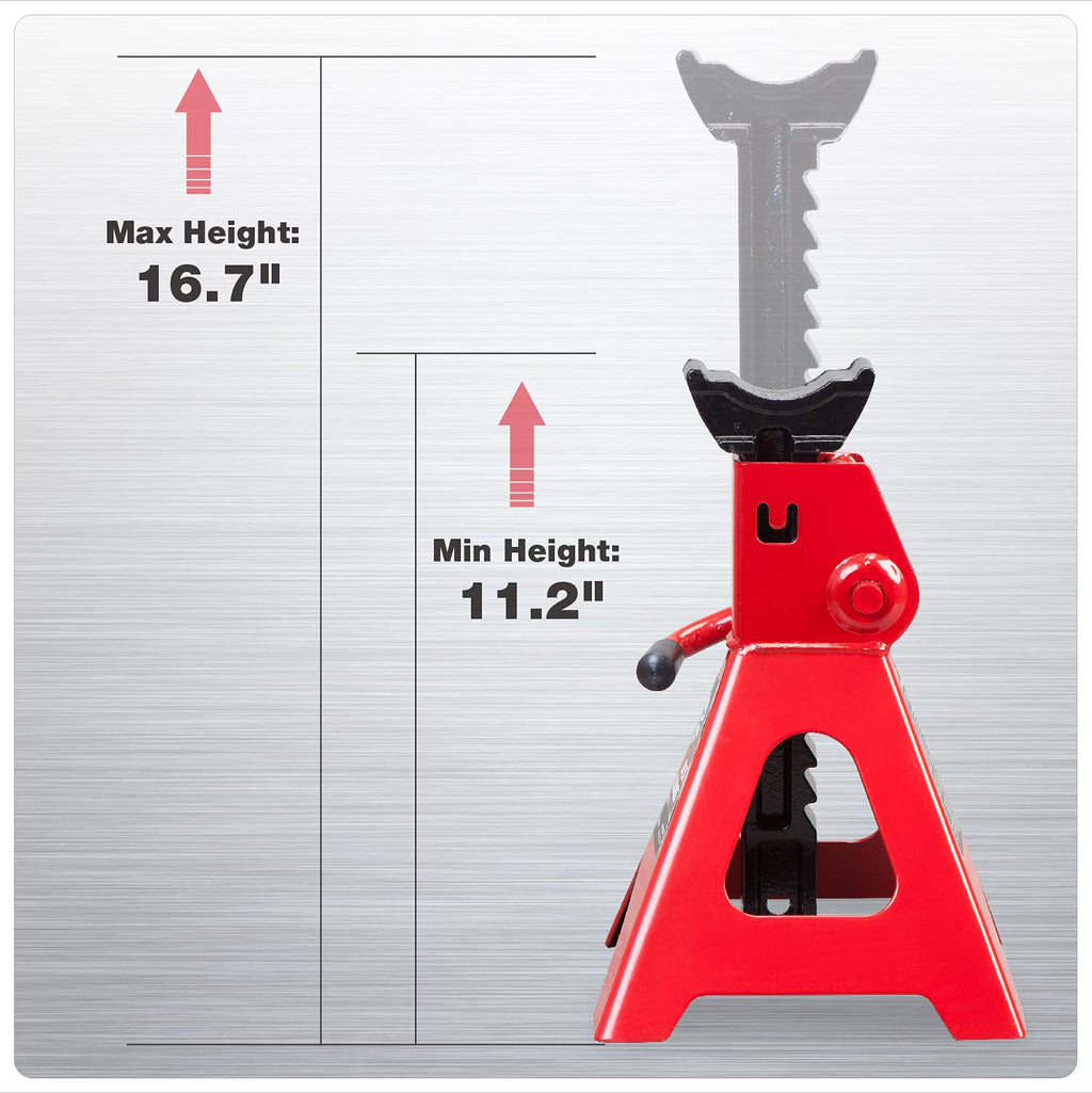 3 Ton Low Profile Aluminum and Steel Car Jack with Jack Stand X411