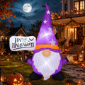 5FT Halloween Inflatable Gnome Yard Decor with LEDs F745276