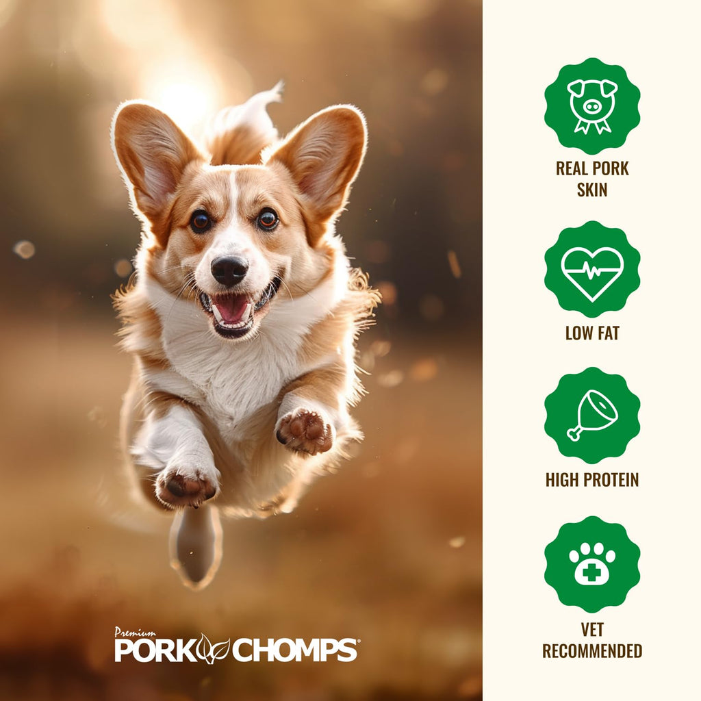 Roasted Pork Skin Dog Chews 6in Twists 15 Count T5916