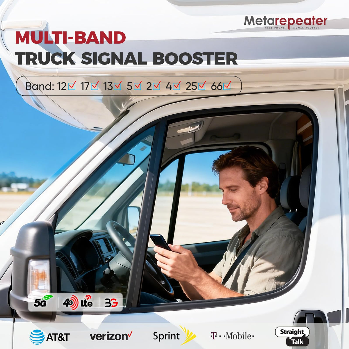 Cell Phone Booster with LCD Display H21357
