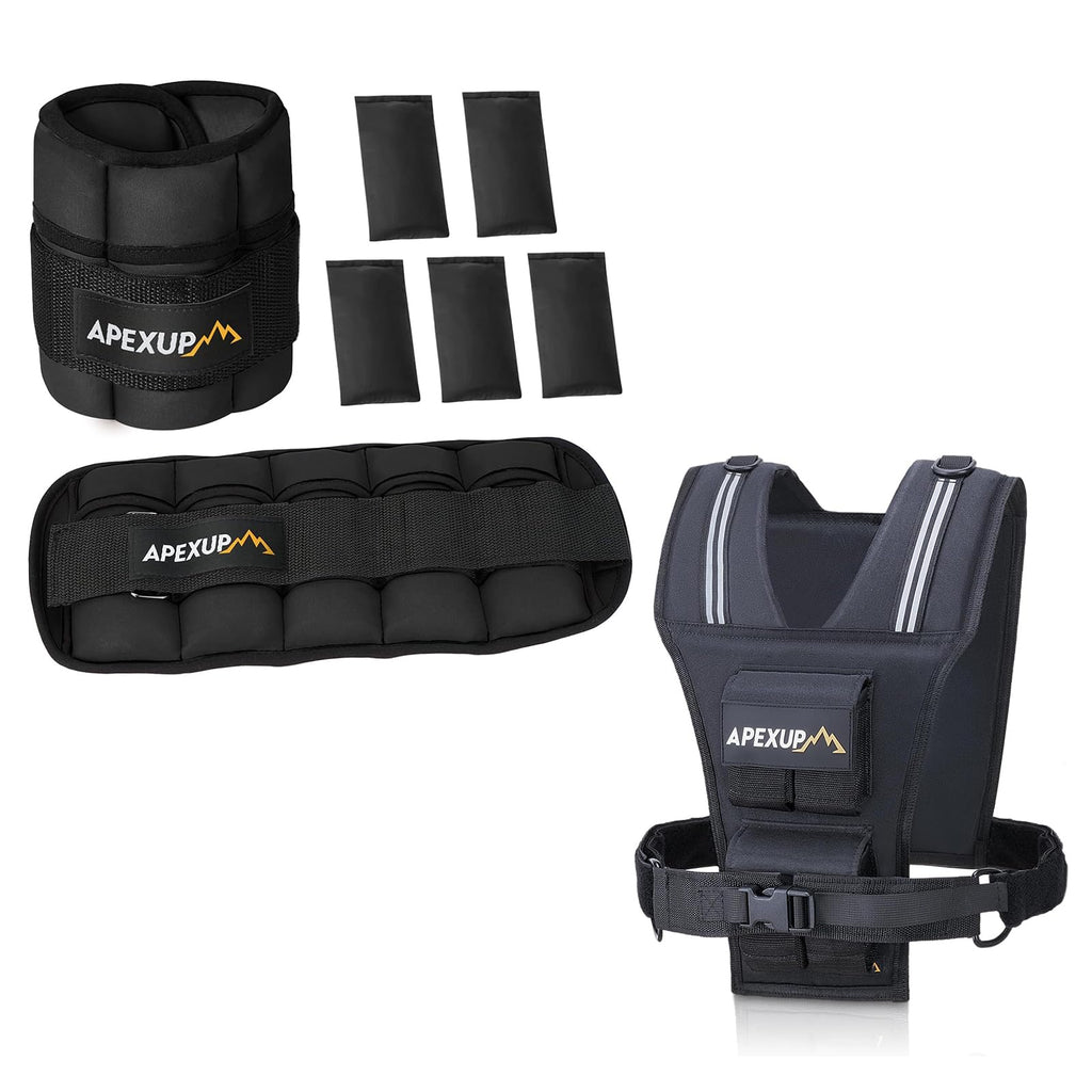 Adjustable Ankle Weights and Weighted Vest J27606