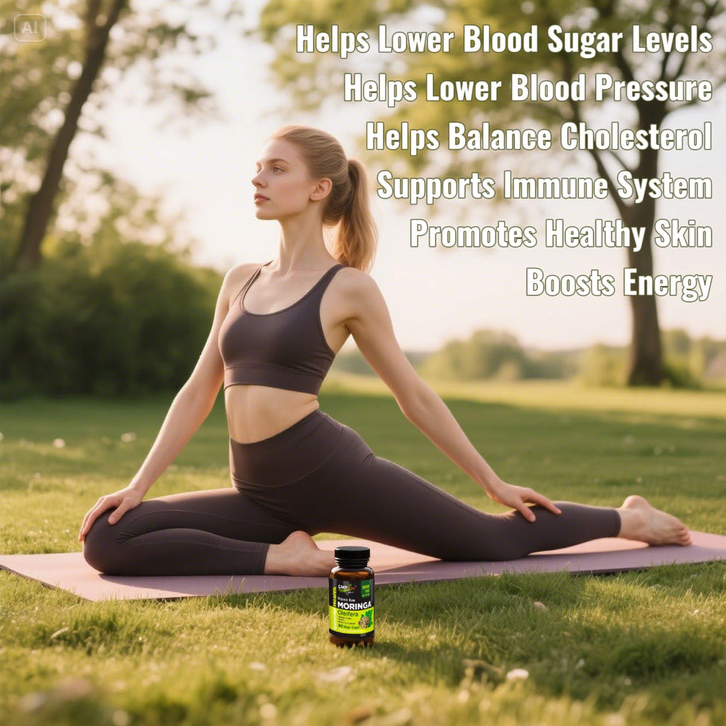Organic Moringa Capsules 1000mg V7458