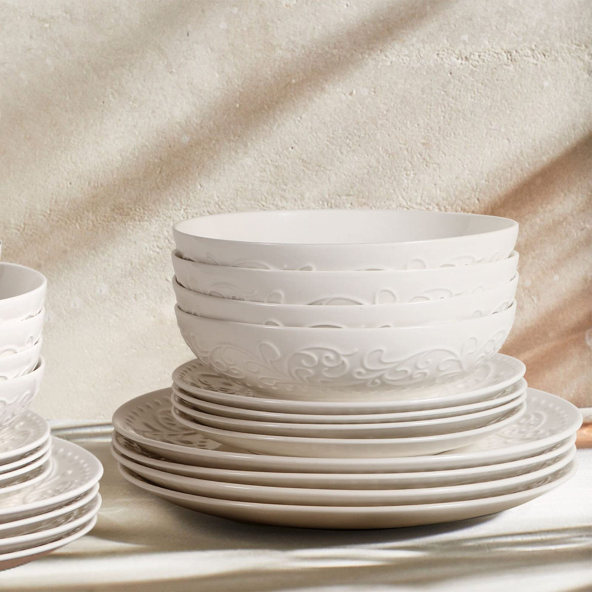 42oz Ceramic Ramen Bowl Set of 4 Y743081