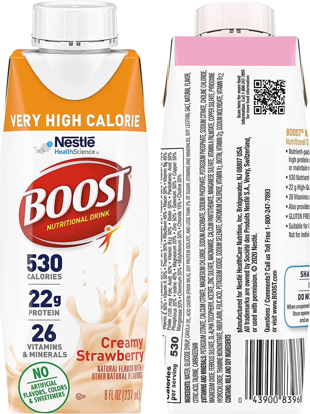 Very High Calorie Nutritional Drink Variety Pack, 12 Count R301
