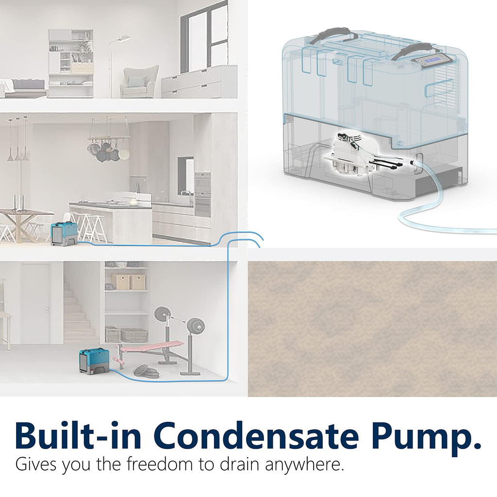 180 PPD Commercial & Industrial Dehumidifier with Pump N64644