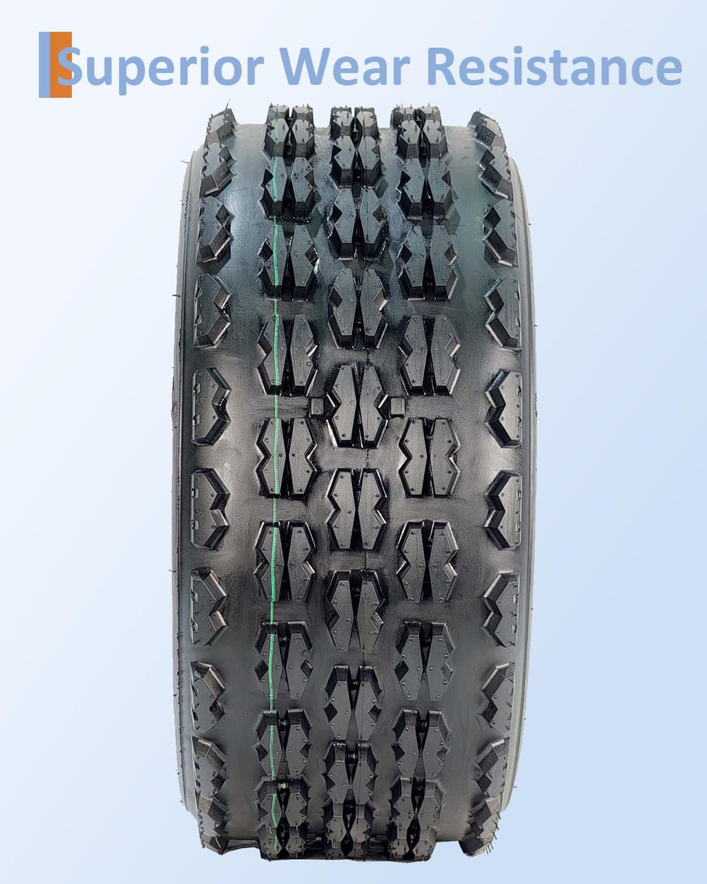 19x7-8 4 Ply Tubeless ATV UTV Tires Set of 2 E169884