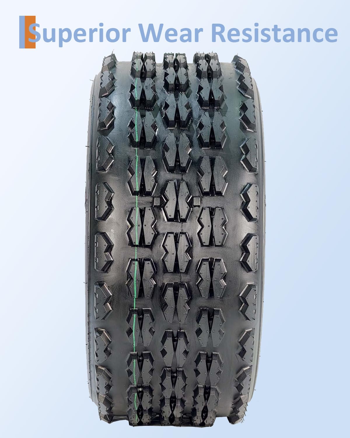 19x7-8 4 Ply Tubeless ATV UTV Tires Set of 2 E169884