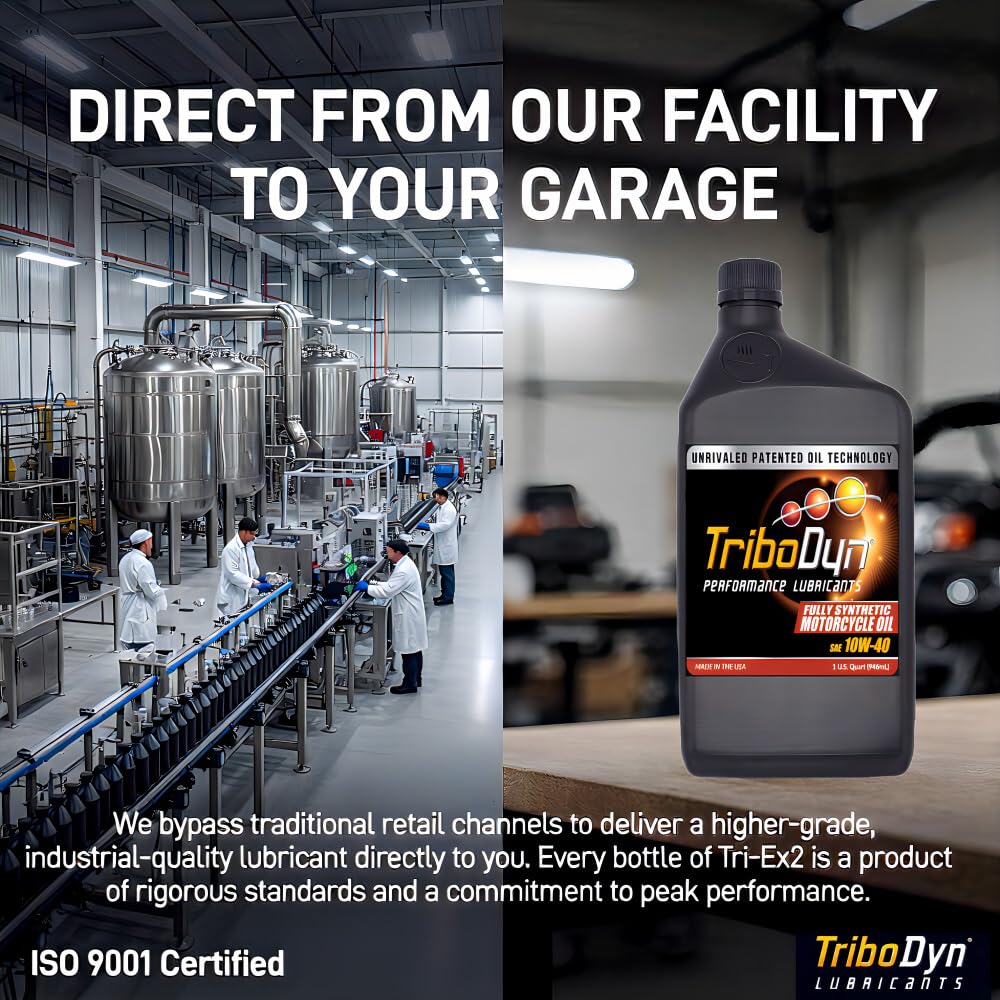 10W-40 Full Synthetic Motorcycle Oil 1 Gallon E721
