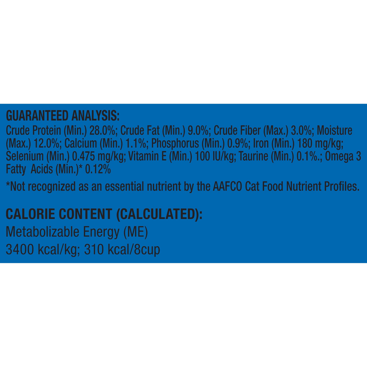 Dry Cat Food 28 Pound Bag E52263