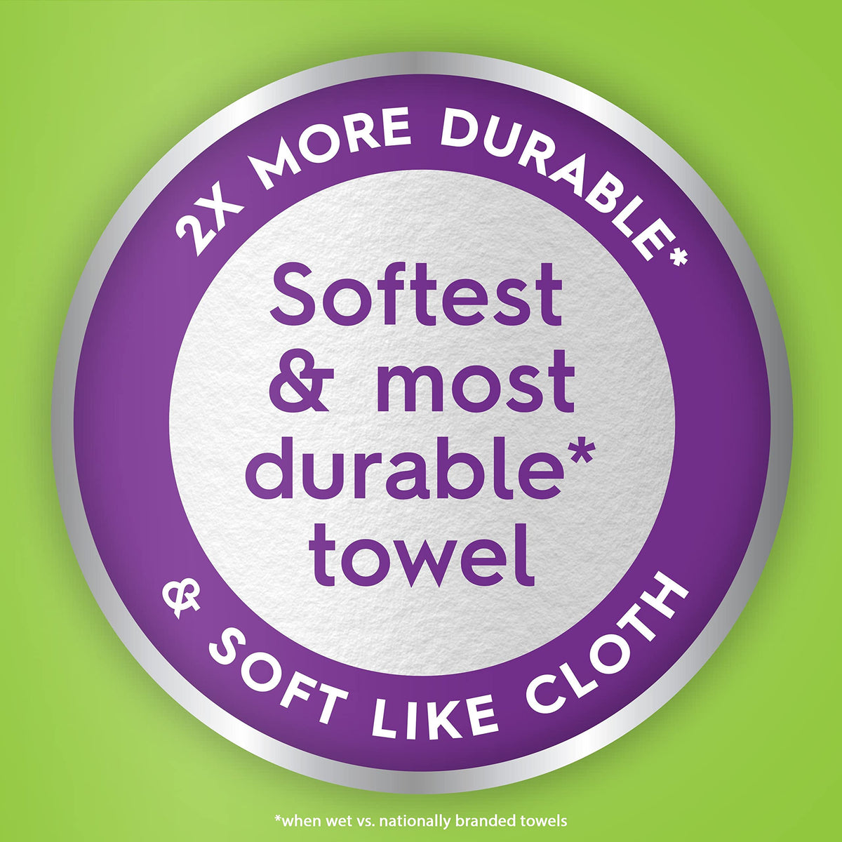 Cloth Paper Towels 8 Triple Rolls A5729