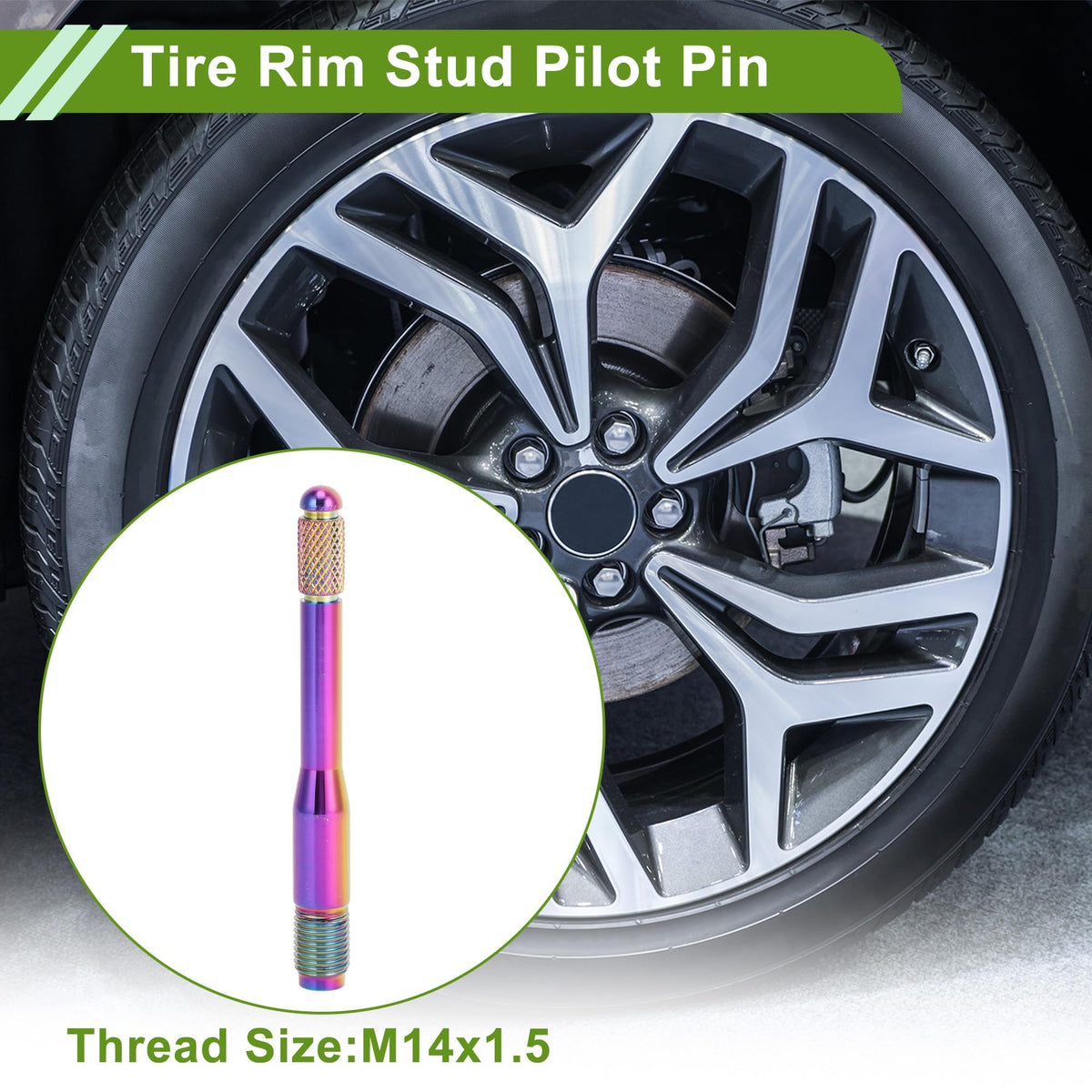 M14x1.5 120mm Stainless Steel Wheel Alignment Pin L432973