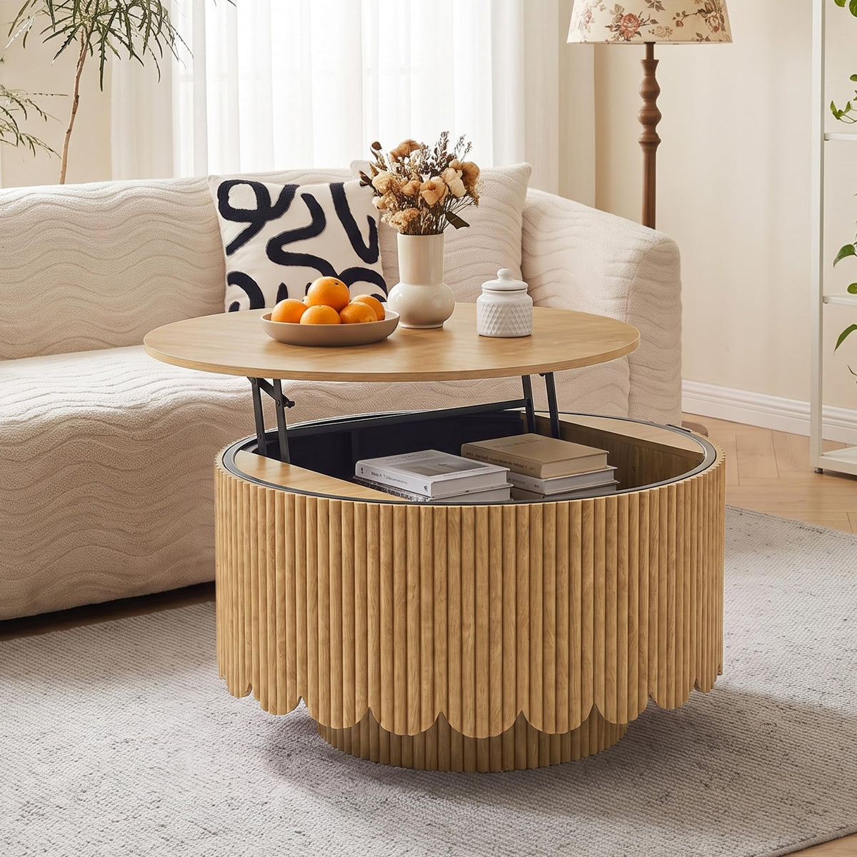 Lift Top Coffee Table with Storage M131913